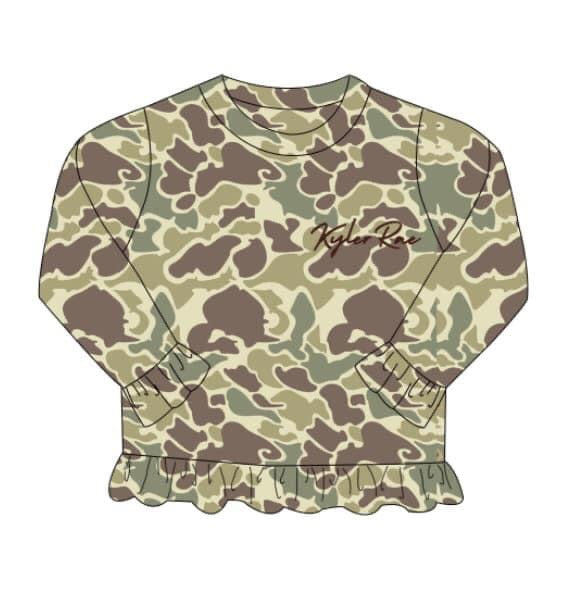 Camo pull over