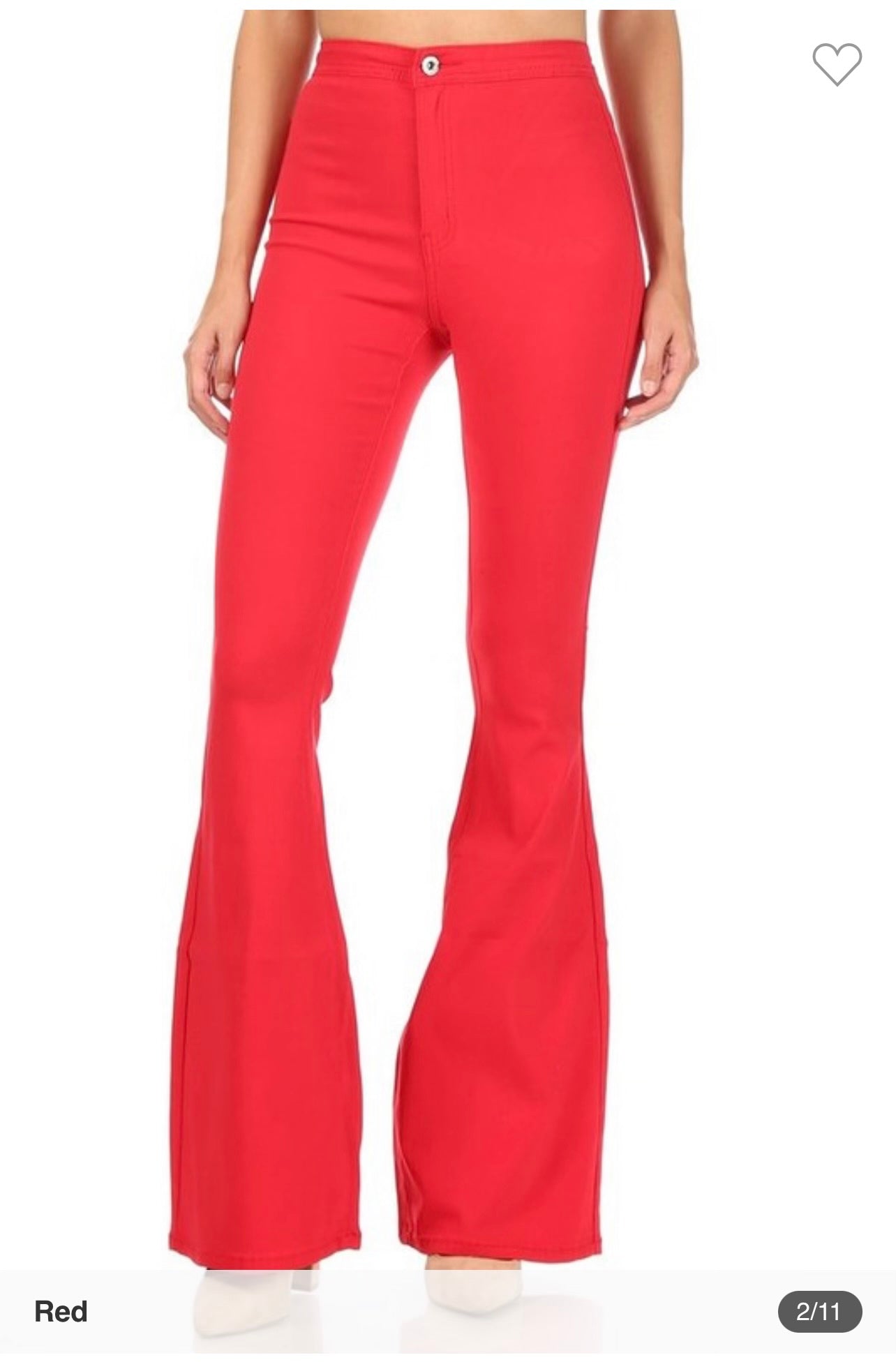 Super Stretch/High Waisted Bell Bottoms