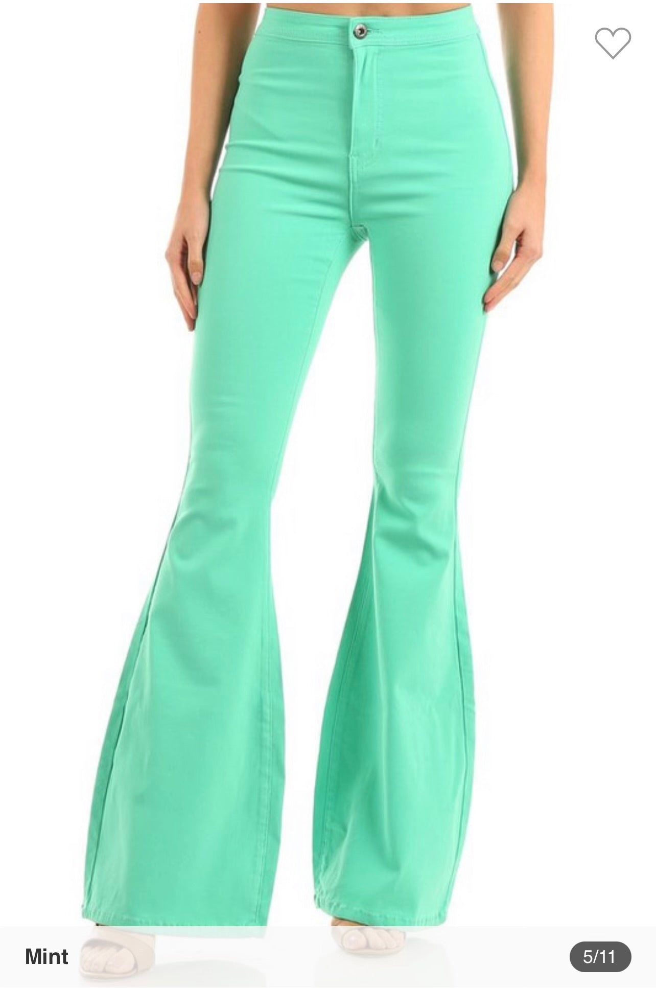 Super Stretch/High Waisted Bell Bottoms