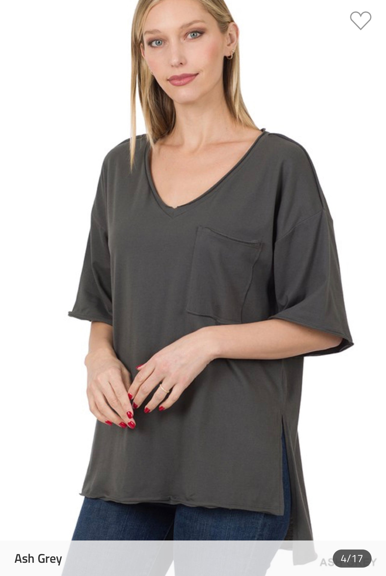 Zenana oversized tee