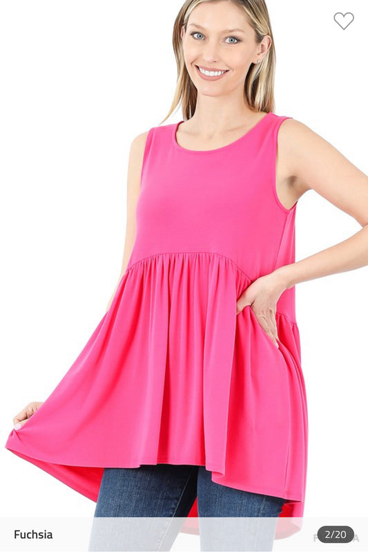 ZENANA SLEEVELESS TOP