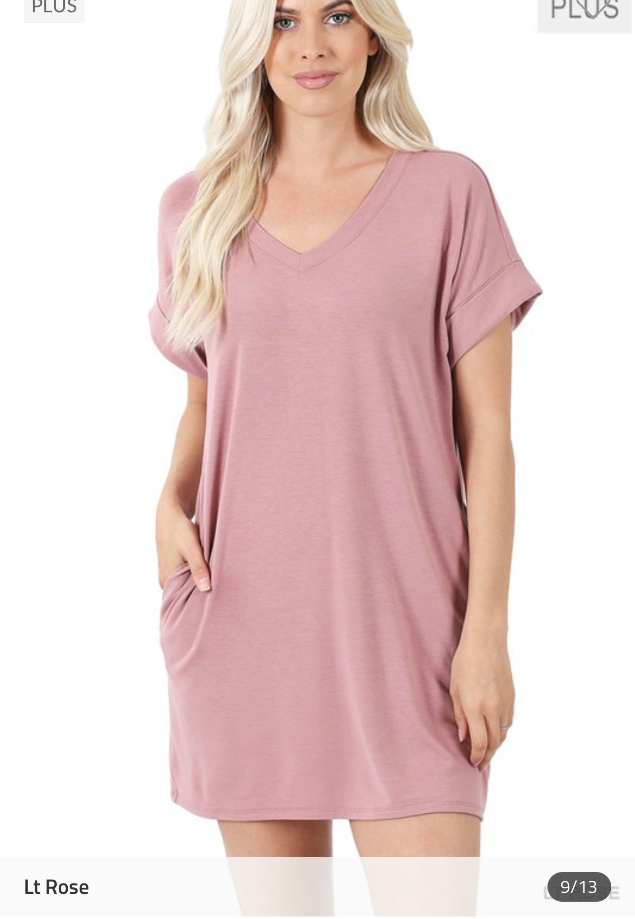 Zenana tshirt dress