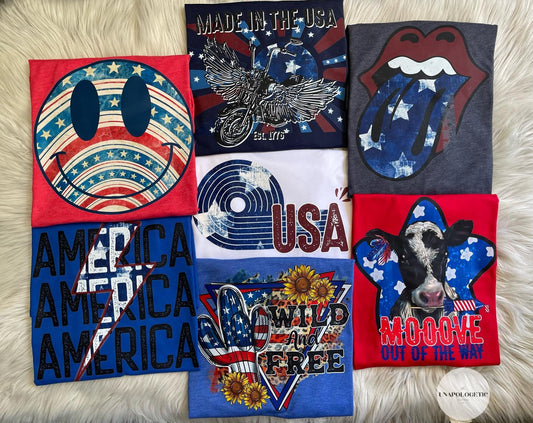 America tshirts