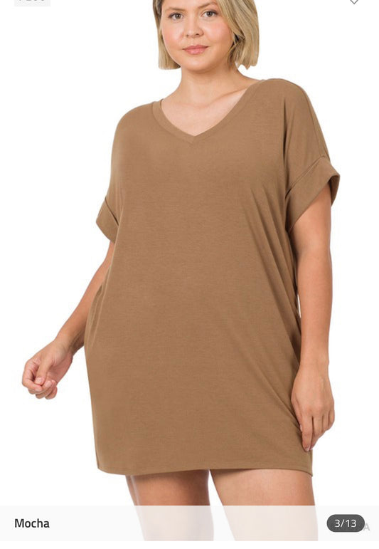 Zenana tshirt dress