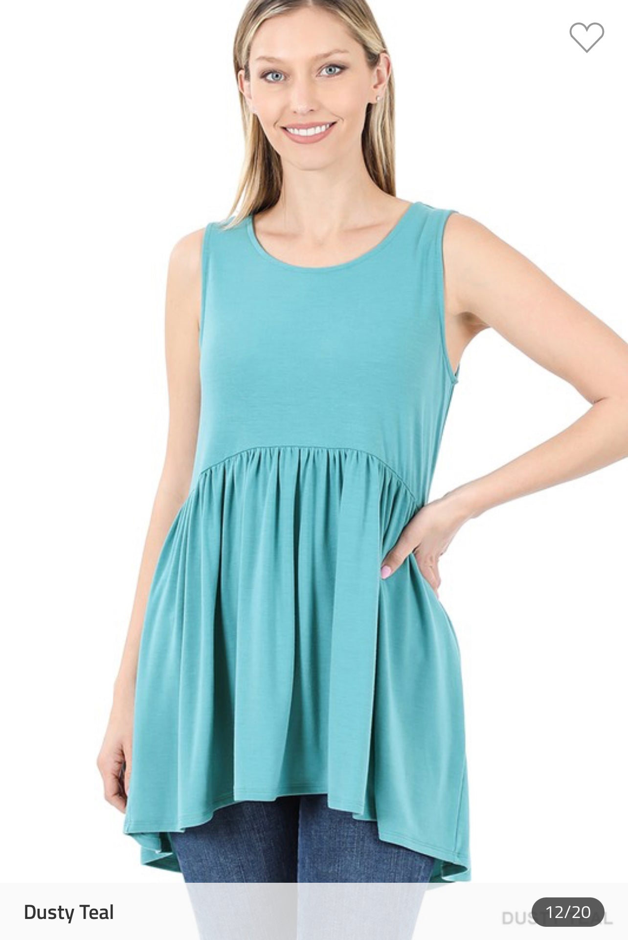 ZENANA SLEEVELESS TOP