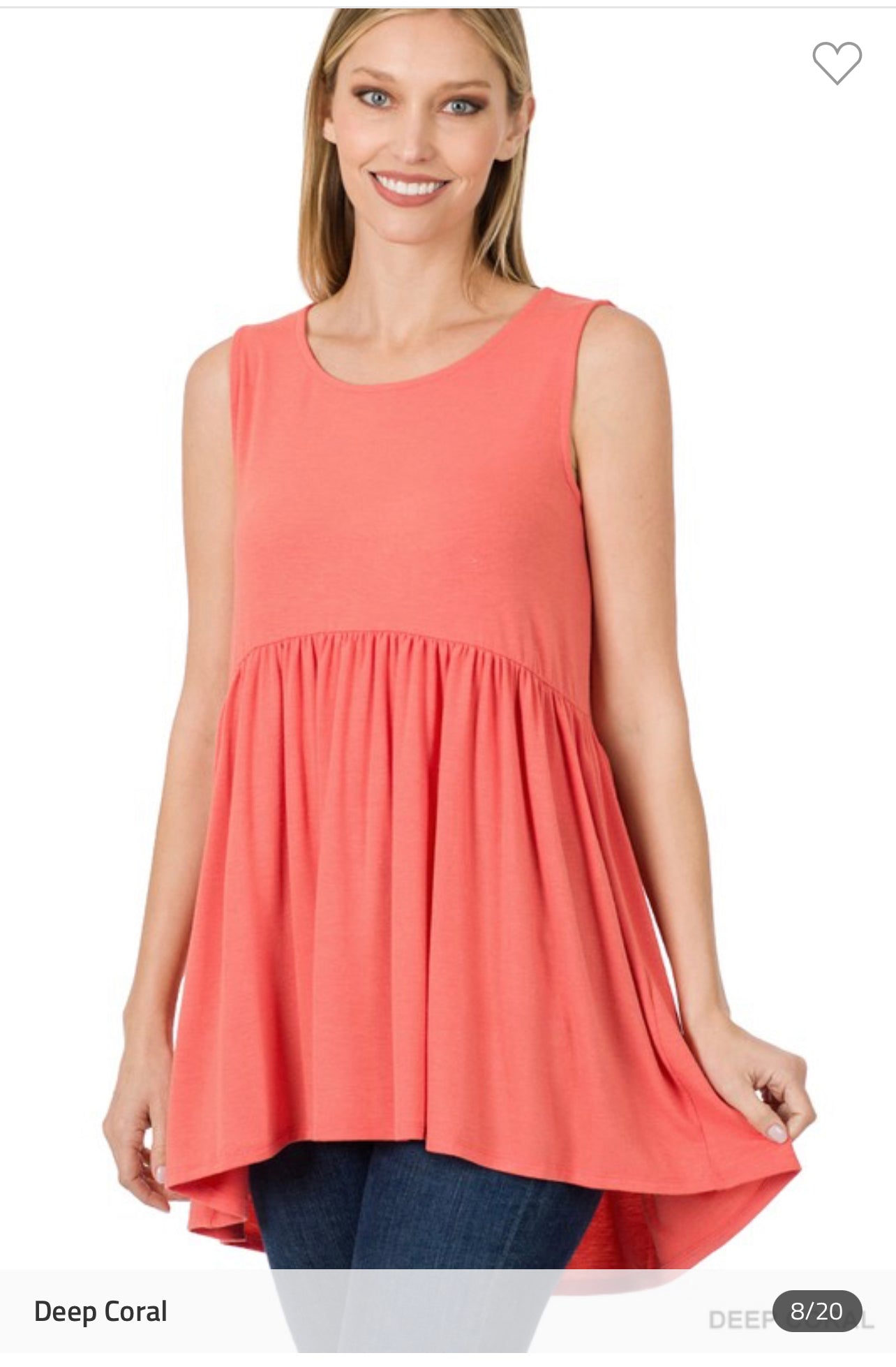 ZENANA SLEEVELESS TOP