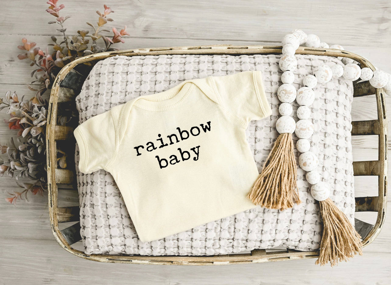 Rainbow Baby Onesie