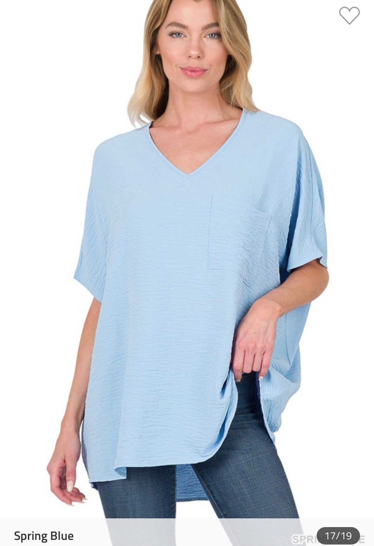 Zenana vneck tee