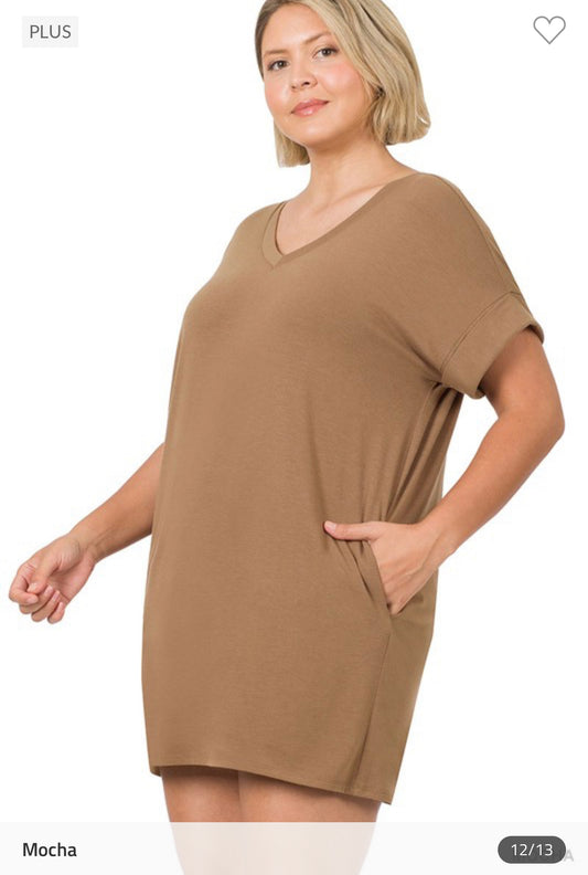 Zenana tshirt dress