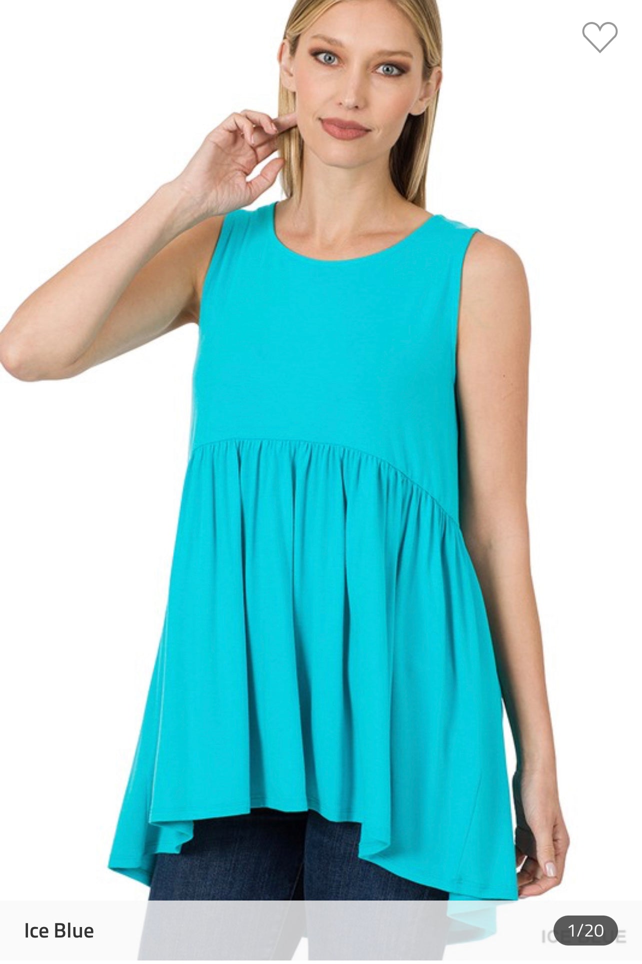 ZENANA SLEEVELESS TOP