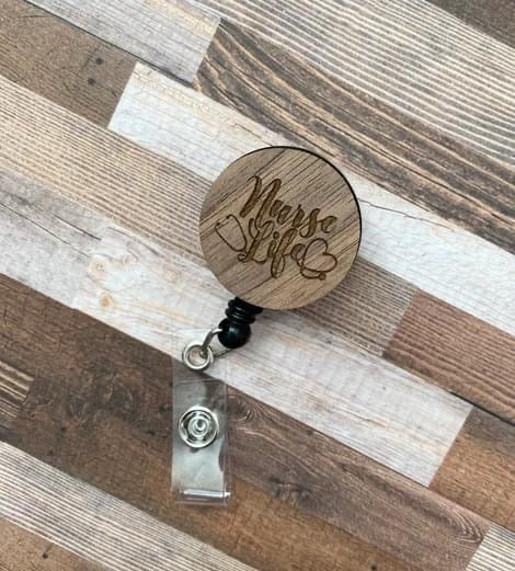 Nurse Life Badge Reel