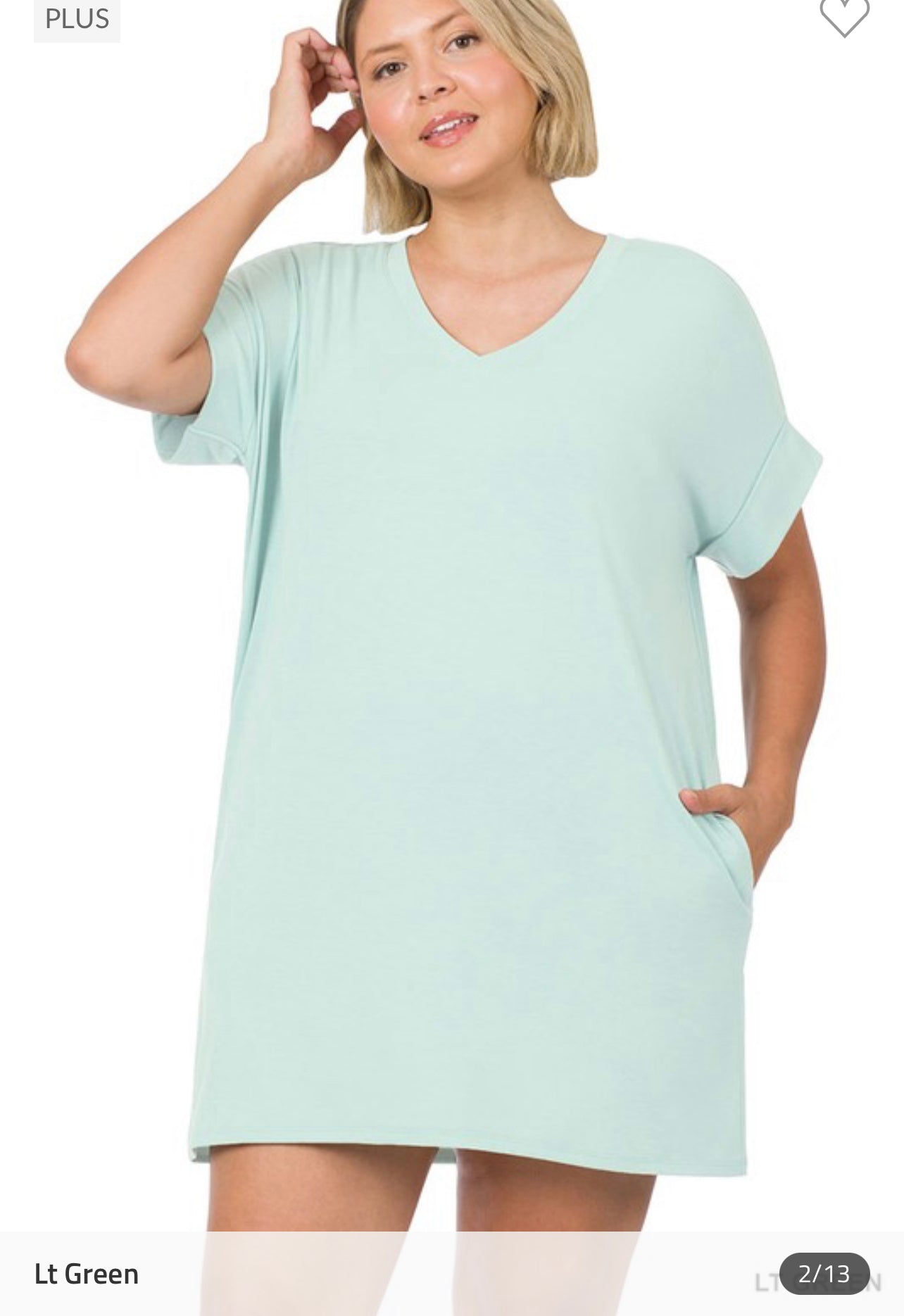 Zenana tshirt dress