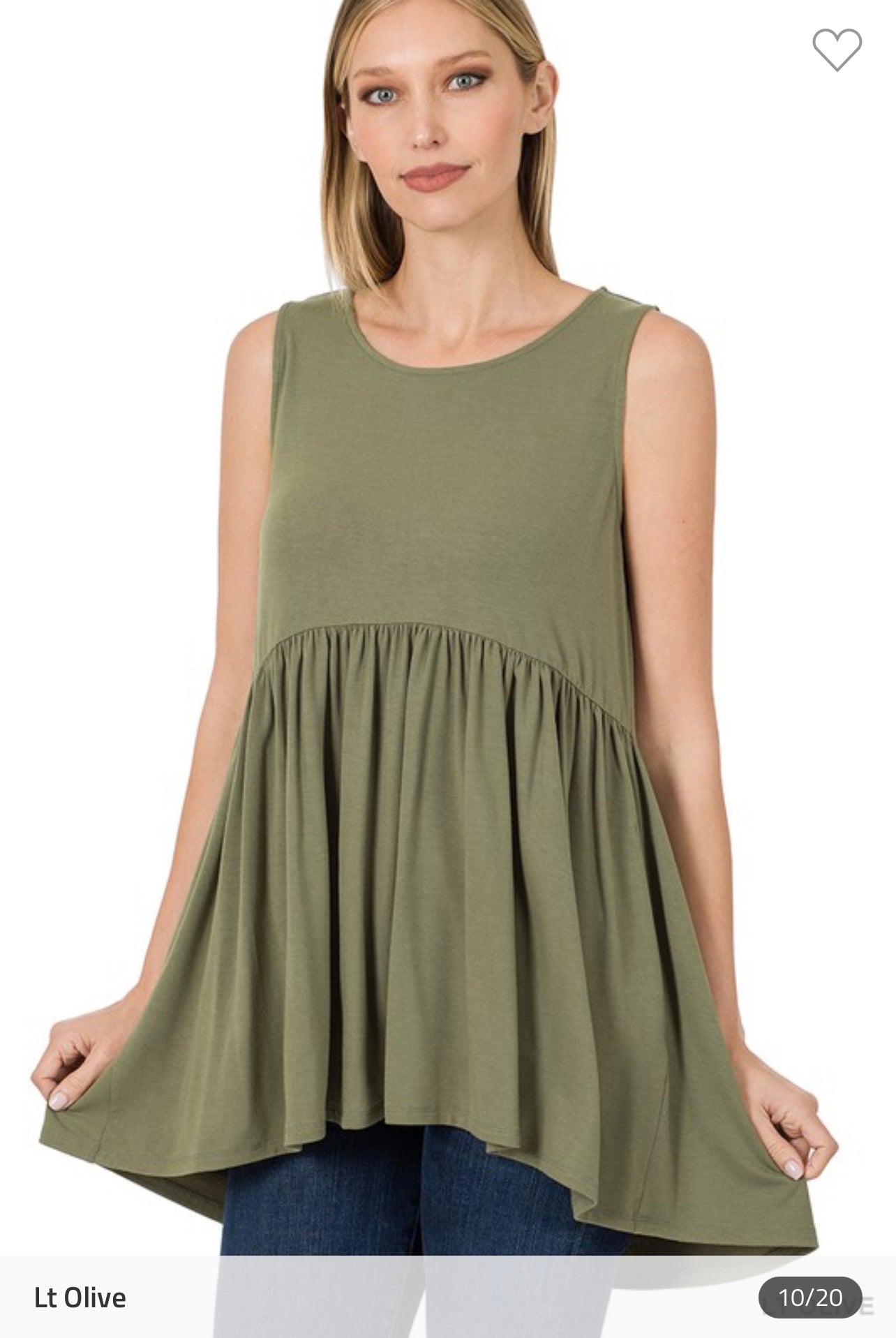 ZENANA SLEEVELESS TOP