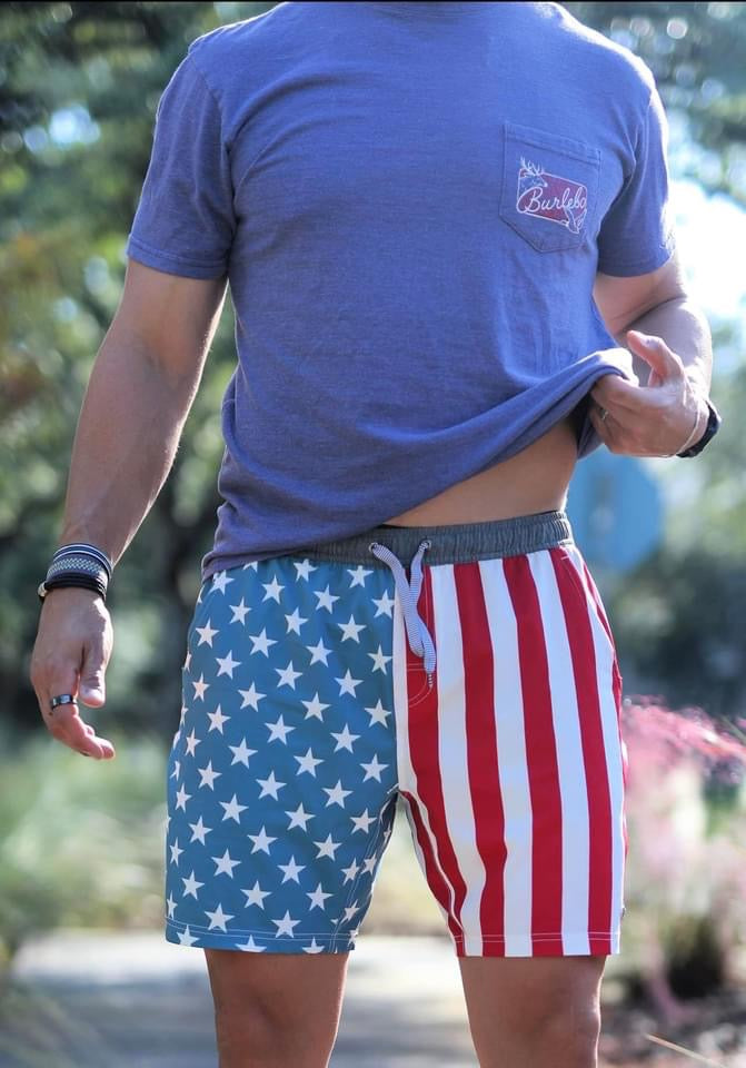 Burlebo Flag Shorts