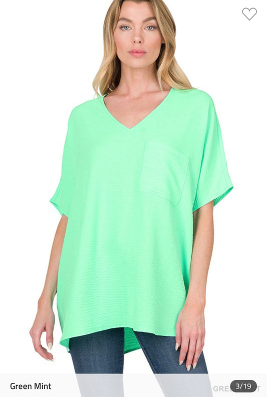 Zenana vneck tee