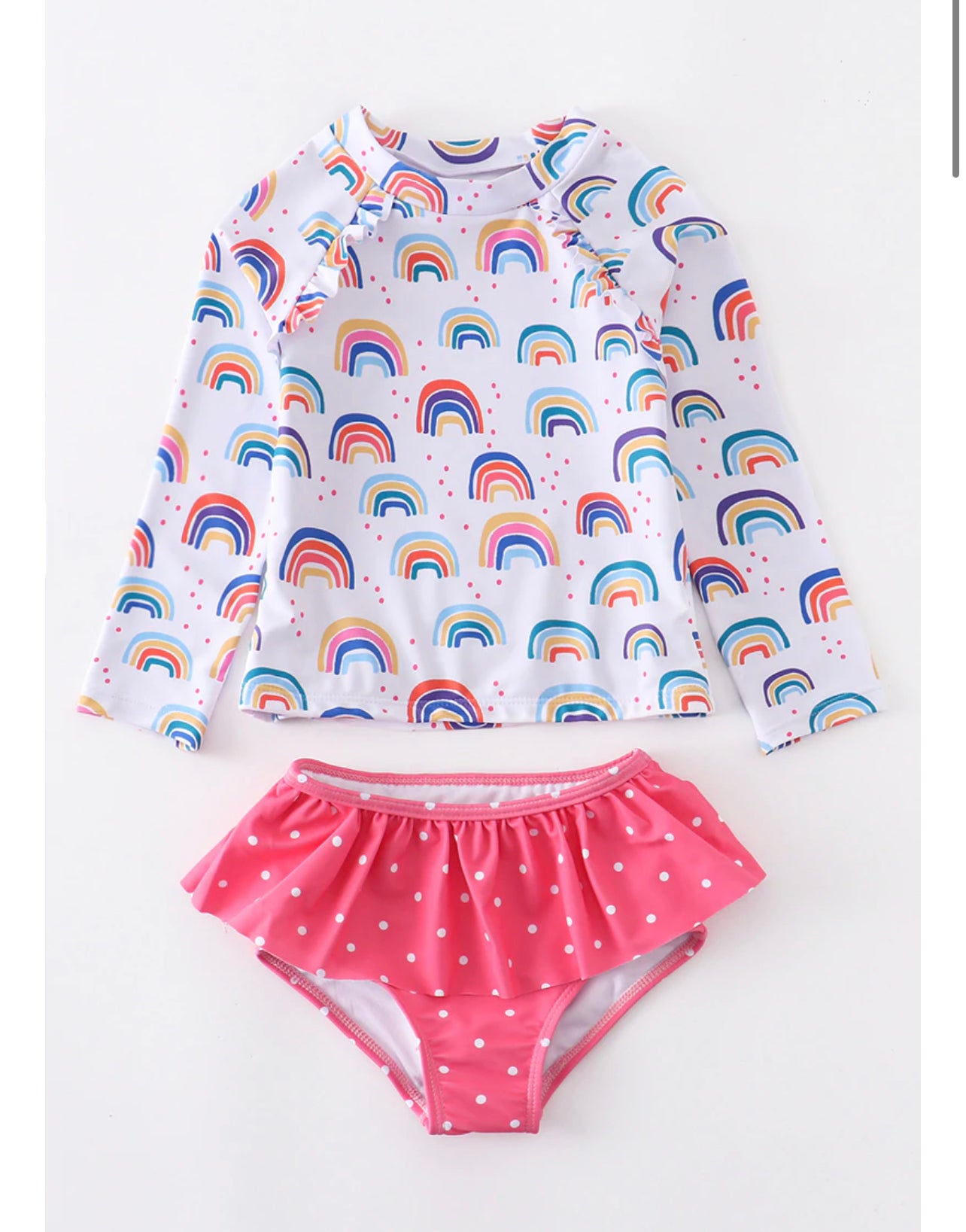 Rainbow toddler swim