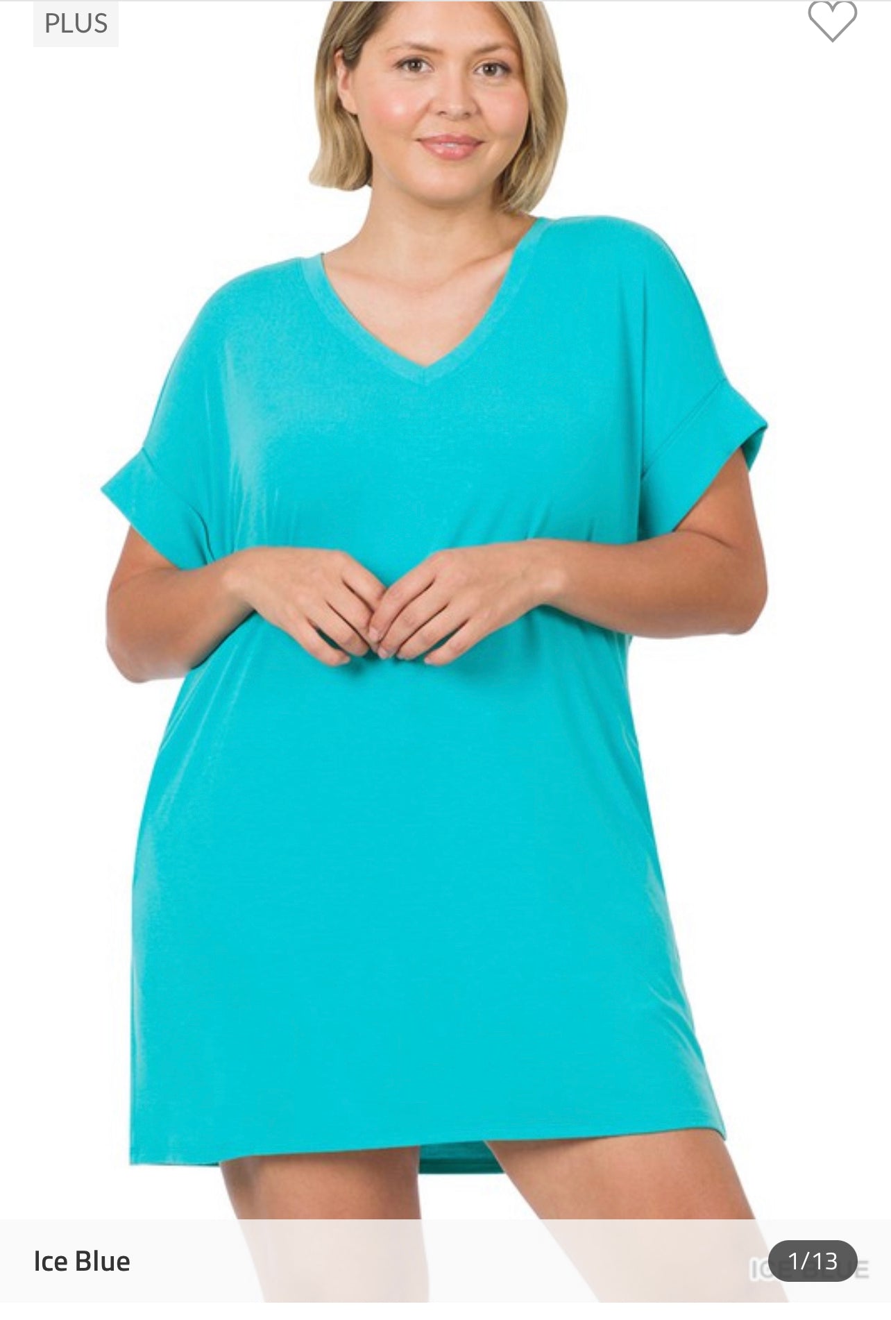 Zenana tshirt dress