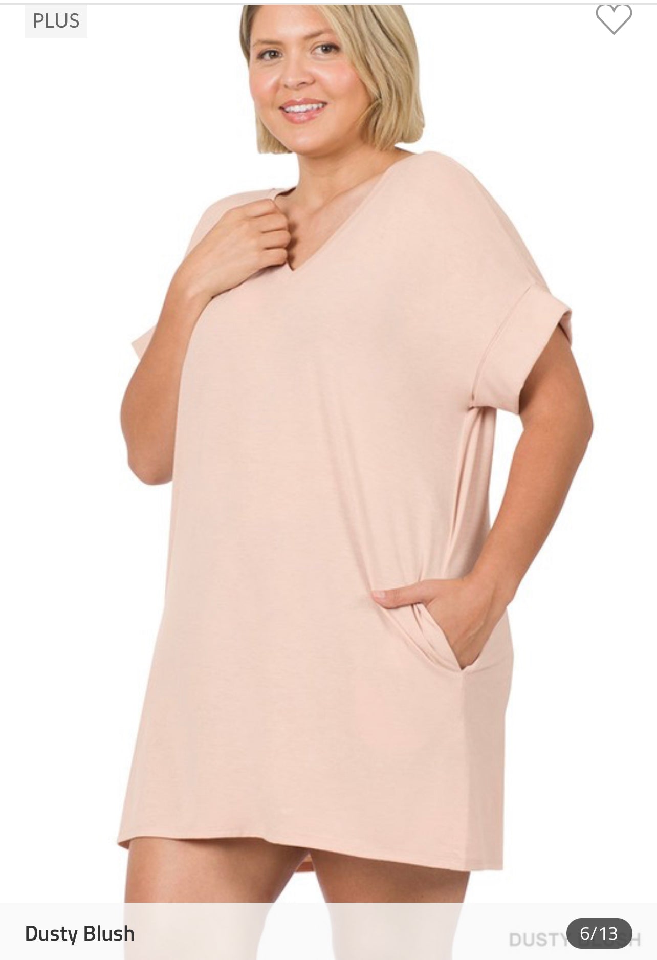 Zenana tshirt dress