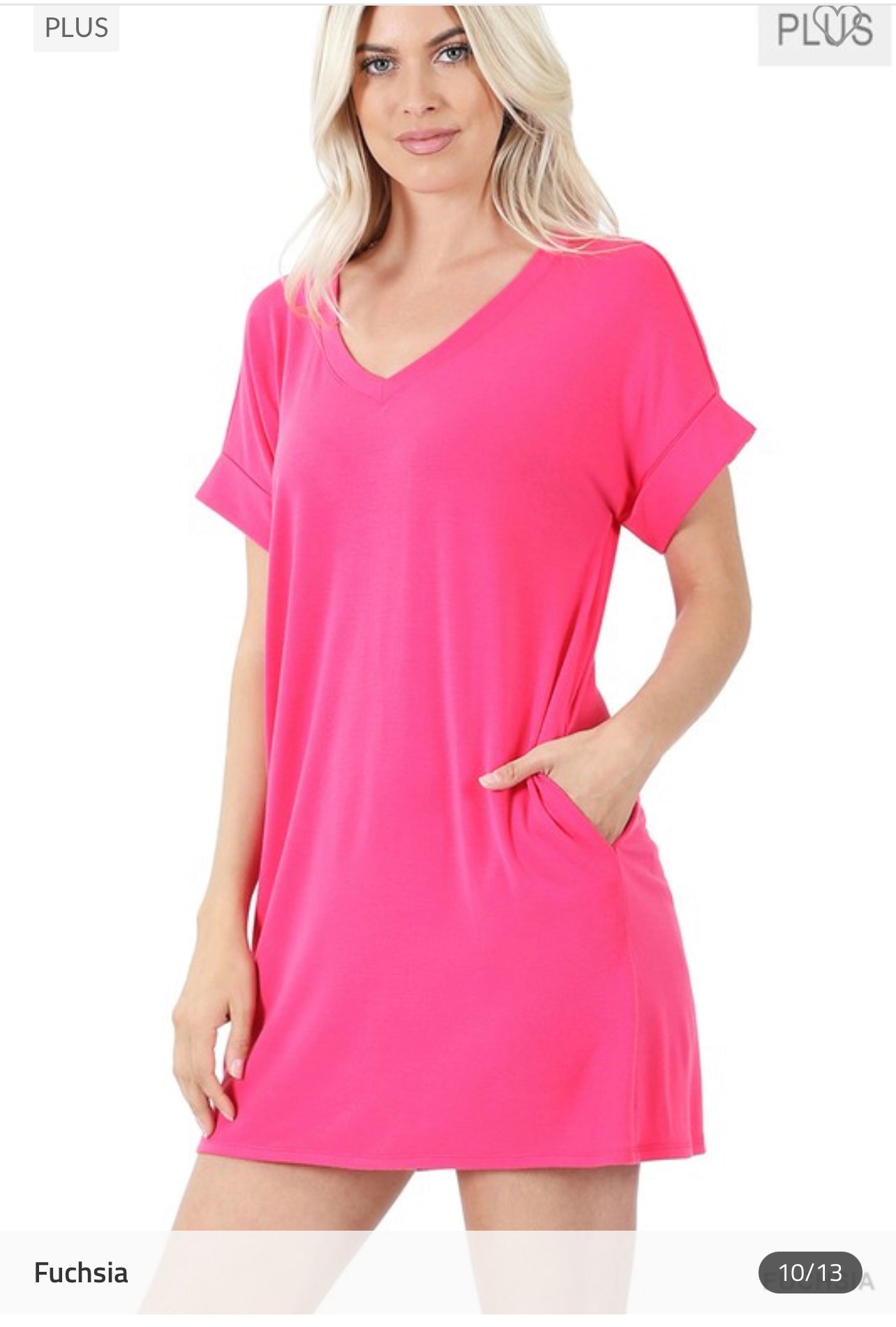 Zenana tshirt dress